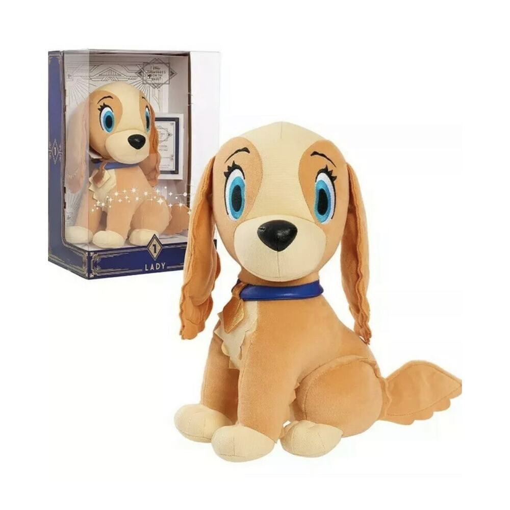 Disney D23 Treasures From the Vault LE Lady Plush JAN 2021 NWT IN HAND